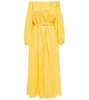 Martha off-shoulder linen maxi dress