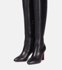 Eleonor Botta 85 leather knee-high boots