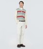 Noel Fair Isle cashmere half-zip sweater