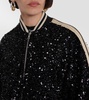 Sequined blouson