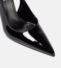 Lidia patent leather slingback pumps