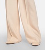 Nyack wide-leg linen and wool pants