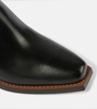 Western Touch leather Chelsea boots