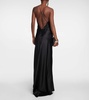 Katie silk gown