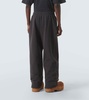 Baggy cotton fleece sweatpants