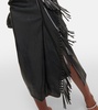 Carlee fringe-detailing dress