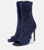 Amanda 105 suede ankle boots