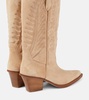 Rosario suede cowboy boots