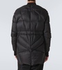 Flight quilted down jacket