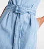 Denim maxi dress