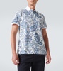 Paisley Cotton Piqué Polo Shirt