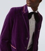 Showcase cotton velvet blazer