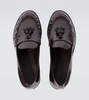 Classic leather loafers