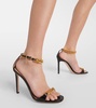 Zenith 105 chain-detail leather sandals