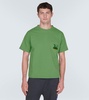 Swan cotton jersey T-shirt