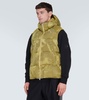 Trompe-l'oeil down vest