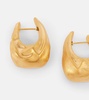 Olivia Small 18kt gold-plated hoop earrings 