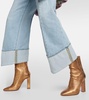 Joplin 105 metallic leather ankle boots