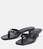 Leather thong sandals