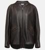 Kengia leather jacket 