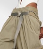 Cotton-blend cargo pants