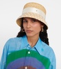 Mini Kendall straw boater hat