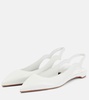 Hot Chickita leather slingback ballet flats