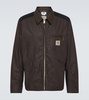 x Carhartt striped jacket