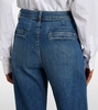 Anna mid-rise flared jeans