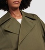 Cade cotton twill trench coat