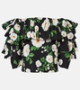 Floral off-shoulder top