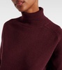 Wool turtleneck sweater