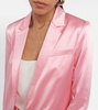 Astara silk blazer