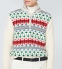 Noel Fair Isle cashmere half-zip sweater