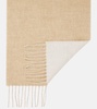 Wool and cashmere scarf