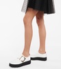 Viv' Go-Thick patent leather platform loafers