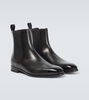 Delsa leather Chelsea boots