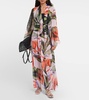 Betty floral chiffon beach dress