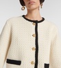 Perah cropped wool cardigan