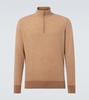 Roadster cashmere half-zip sweater