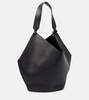 Lotus Medium leather tote bag