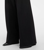 High-rise wide-leg pants