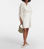 Kristen silk shirt dress