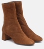 Saint Honoré 50 suede ankle boots