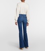 Beverly high-rise flared jeans