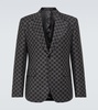 GG soft brushed wool blazer