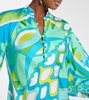 Vivara silk twill kaftan