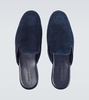 Suede slippers