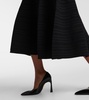 Jersey midi skirt