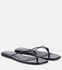 The Knot leather thong sandals